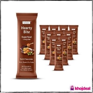 BarADay Hearty Bite 70% Dark Chocolate Energy Bar